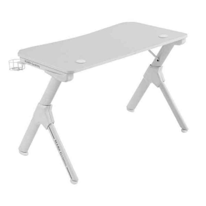 Mesa Mars Gaming MGDW Blanco Acero