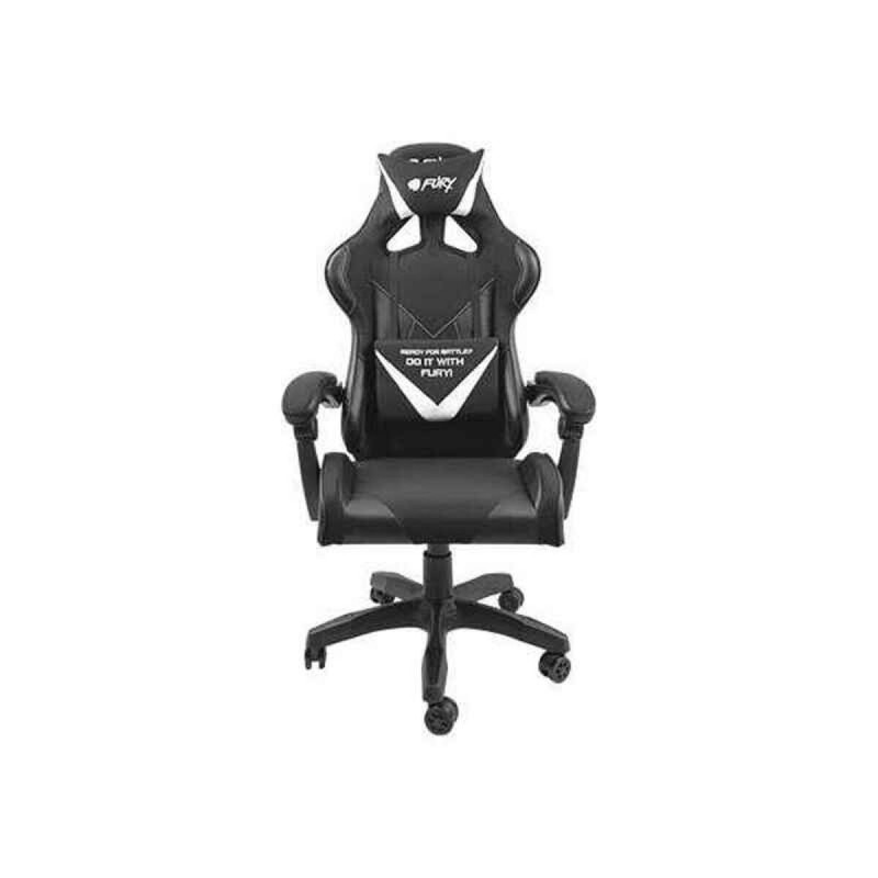 Silla Gaming Fury NFF-1711 Blanco Negro