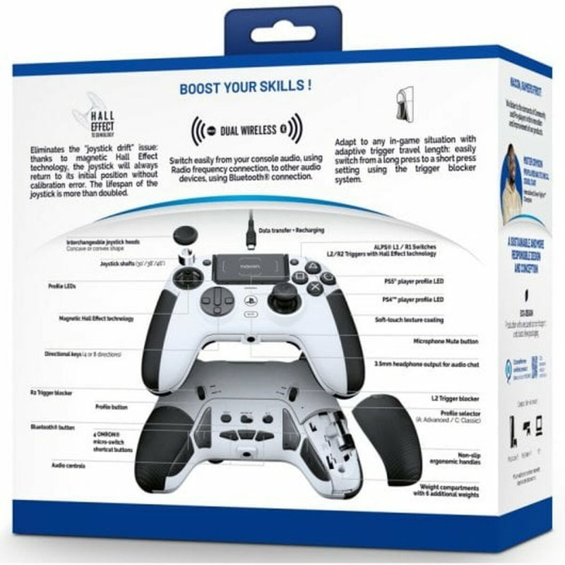 Mando Gaming Inalámbrico Nacon Revolution 5 Pro Blanco