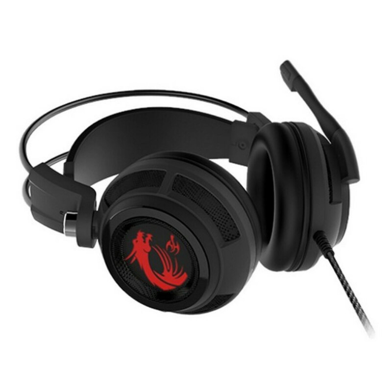 Auriculares con Micrófono Gaming MSI DS502 USB Ø 4 cm