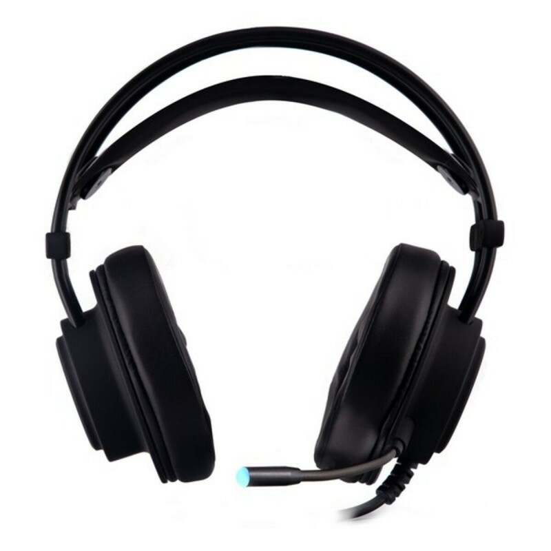 Auriculares con Micrófono Gaming CoolBox DG-AUR-01 Negro