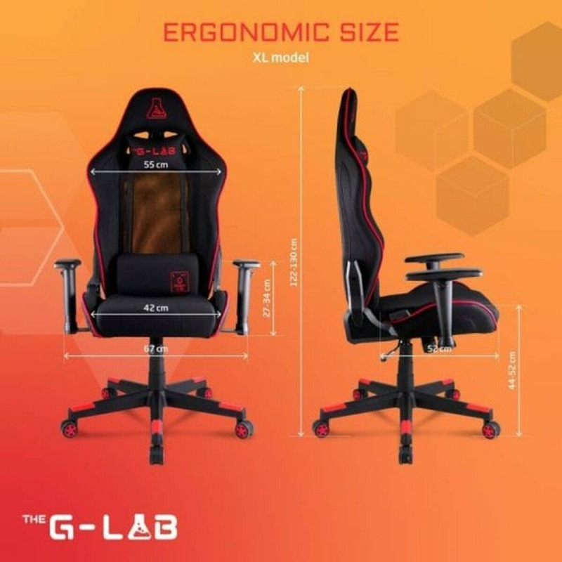 Silla Gaming The G-Lab Oxygen Azul