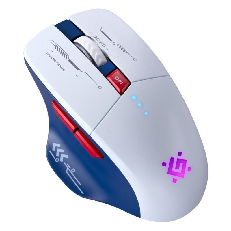 Ratón Bluetooth Inalámbrico Defender GM-126 Blanco