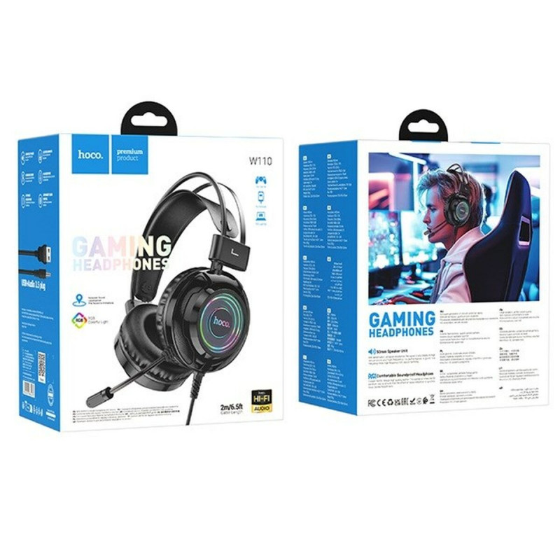 Auriculares con Micrófono Gaming Hoco W110 Resource