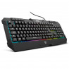 Teclado y Ratón Gaming Krom Kunai Qwerty Español