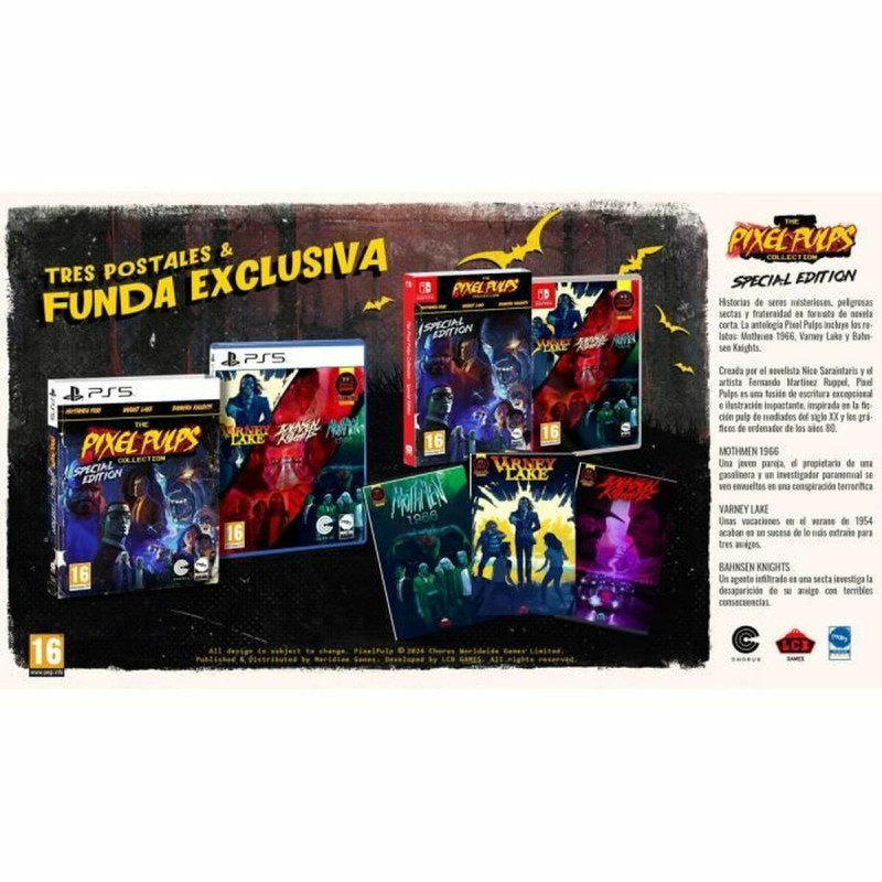 Videojuego para Switch Microids The Pixel Pulps Collection Special Edition