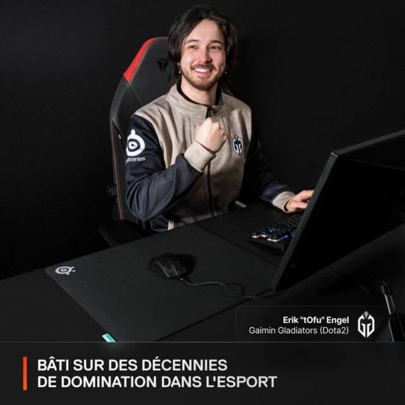 Alfombrilla de Ratón SteelSeries QcK Performance XL - Balance Negro