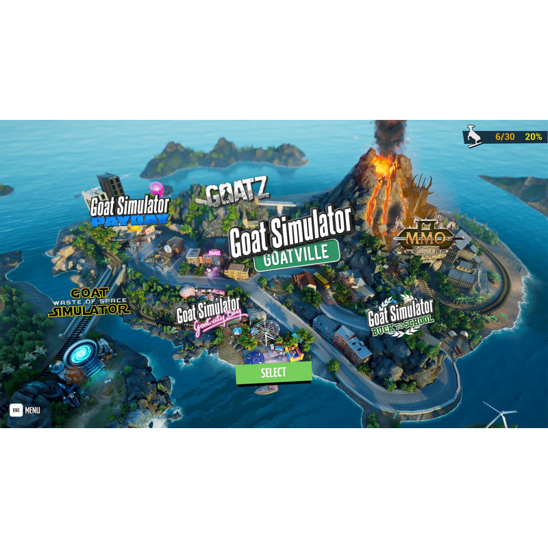 Videojuego PlayStation 5 Just For Games Goat Simulator Remastered