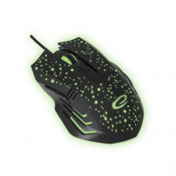 Ratón Gaming Esperanza EGM212 Negro Verde