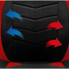 Silla Gaming Huzaro FORCE 2.5 Negro Rojo Negro Rojo
