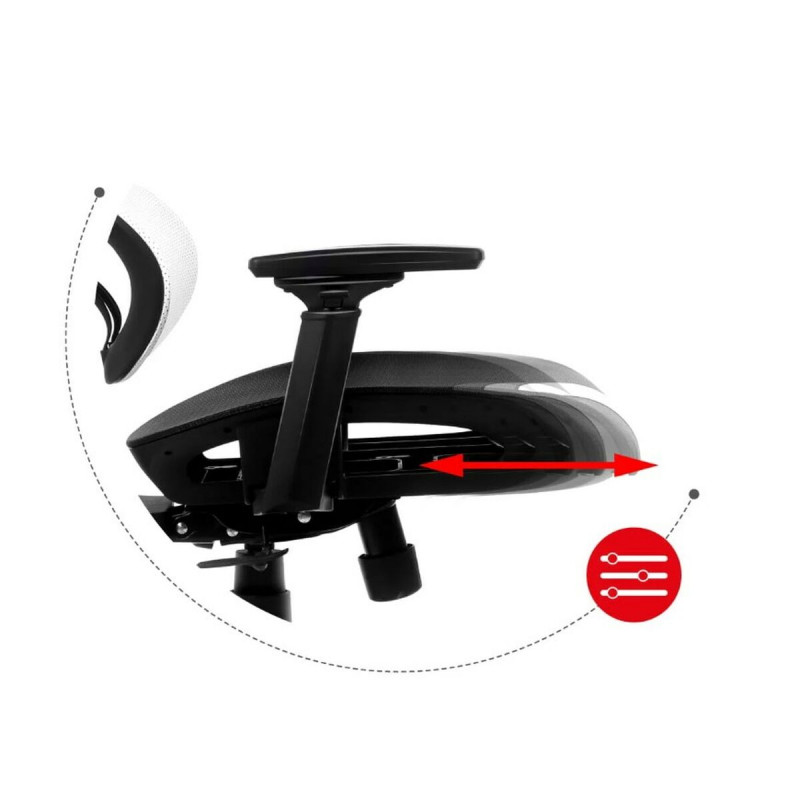 Silla Gaming Huzaro HZ-Combat 8.0 White