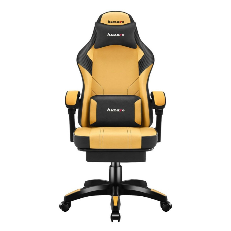 Silla Gaming Huzaro HZ-FORCE 3.7 YELLOW Amarillo Negro