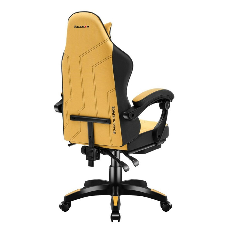Silla Gaming Huzaro HZ-FORCE 3.7 YELLOW Amarillo Negro