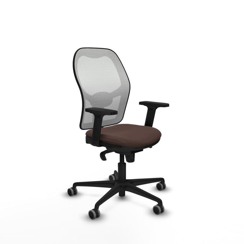 Silla Gaming Piqueras y Crespo 2D036G0 Blanco Marrón oscuro