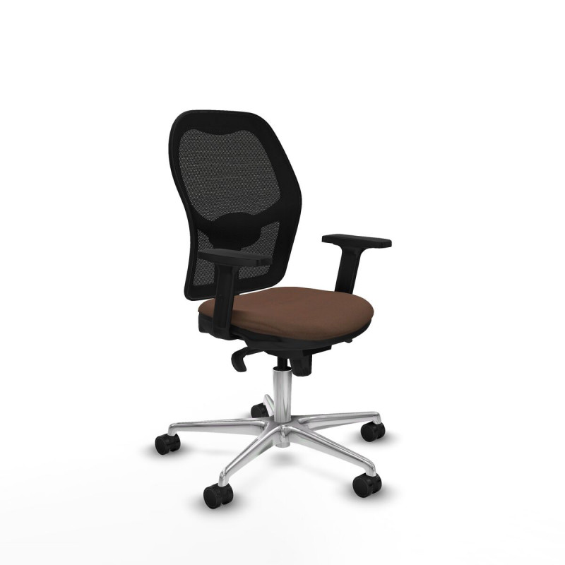 Silla Gaming Piqueras y Crespo 2D086N0 Negro Marrón oscuro