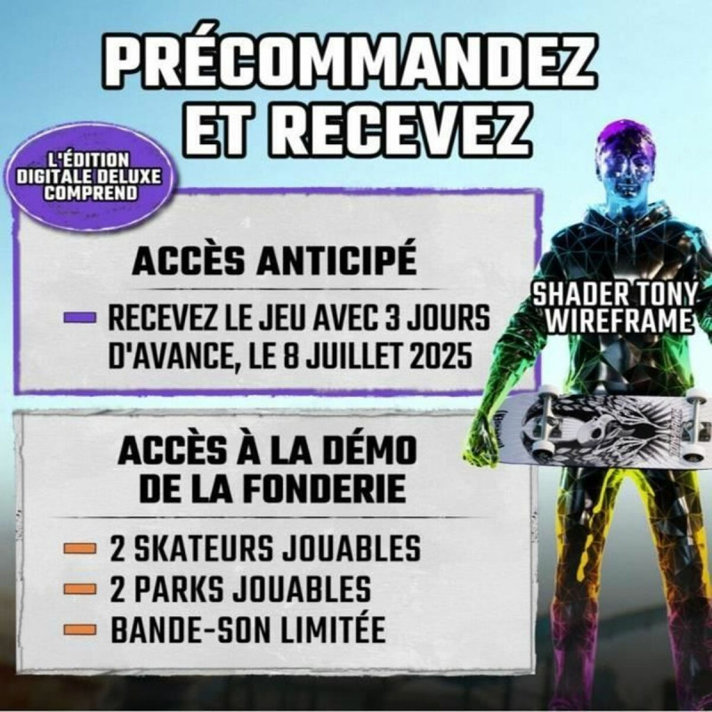 Videojuego para Switch Activision Tony Hawk's Pro Skater 3+4