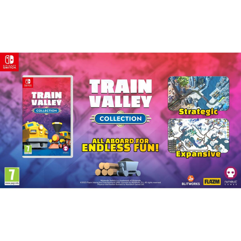 Videojuego para Switch Just For Games Train Valley Collection (EN)