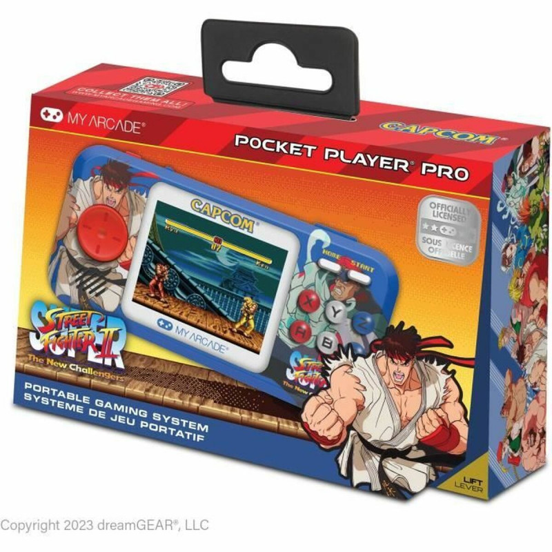 Videoconsola Portátil My Arcade Pocket Player PRO - Super Street Fighter II Retro Games