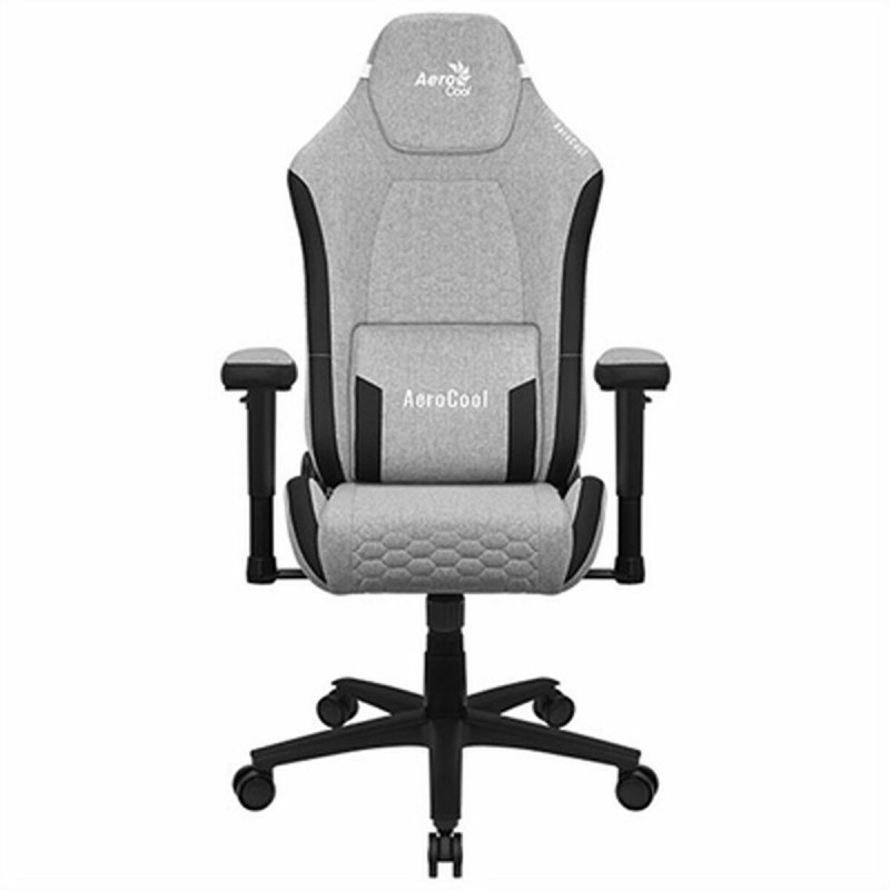 Silla Gaming Aerocool AEROCROWN-ASH-GREY Gris Negro