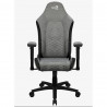 Silla Gaming Aerocool Crown AeroSuede Negro Gris