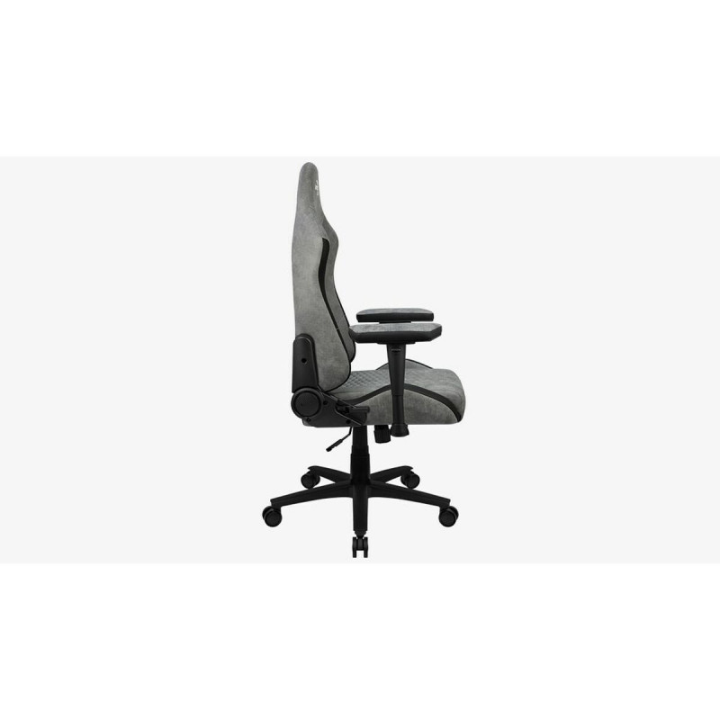 Silla Gaming Aerocool Crown AeroSuede Negro Gris