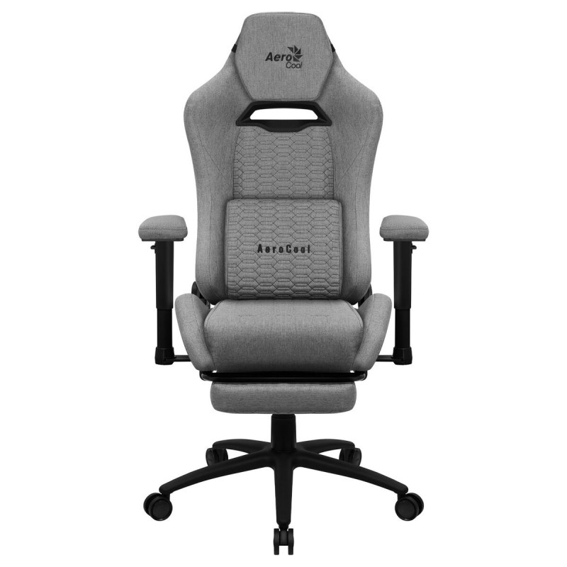 Silla Gaming Aerocool AEROROYAL-ASH-GREY Negro Gris