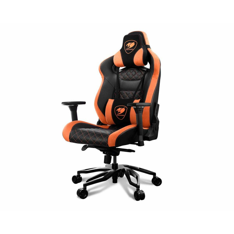 Silla Gaming Cougar TITAN PRO Naranja/Negro Negro Negro/Naranja