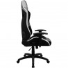 Silla Gaming Aerocool COUNT AeroSuede 180º Negro Gris