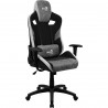 Silla Gaming Aerocool COUNT AeroSuede 180º Negro Gris