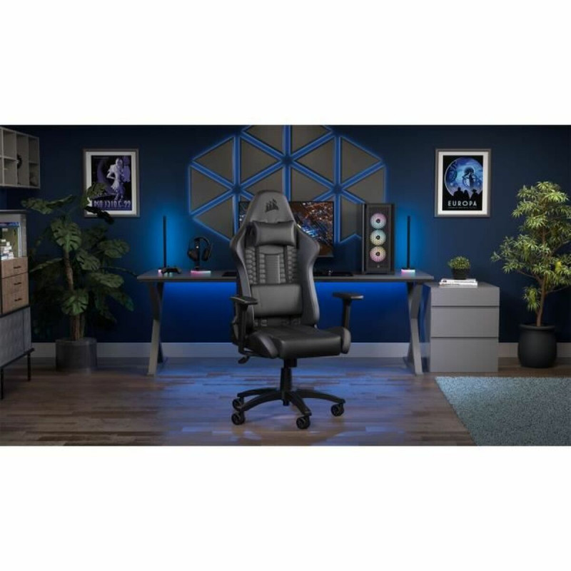 Silla Gaming Corsair TC100 Negro