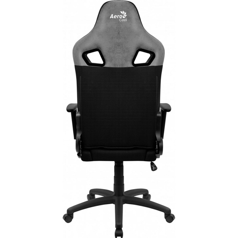 Silla Gaming Aerocool EARL AeroSuede 180º Negro Gris