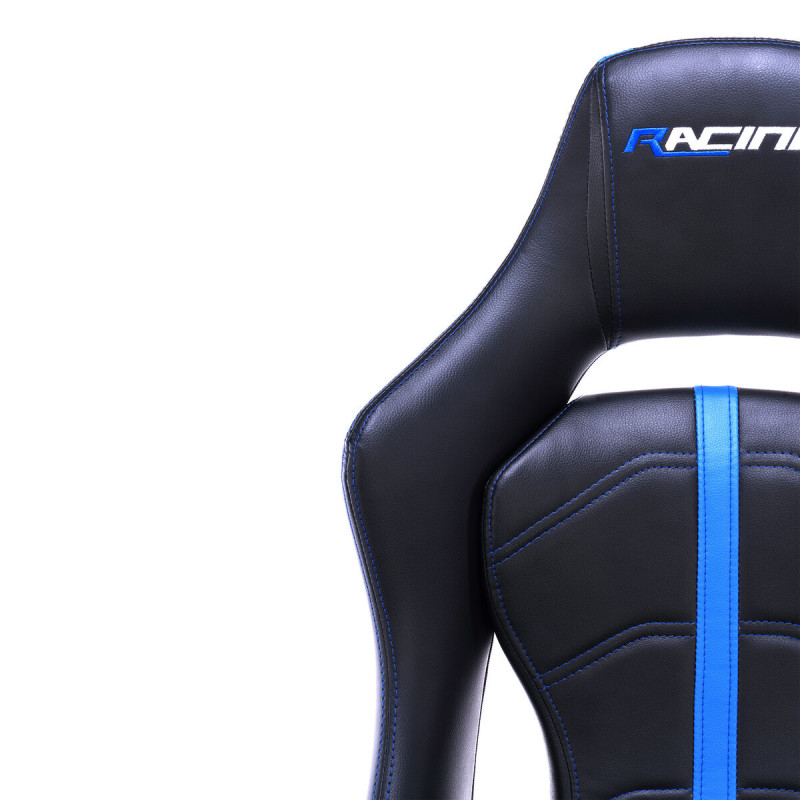 Silla Gaming Racing MAGNUM Negro/Azul Multicolor