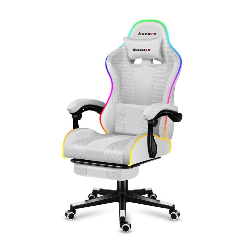 Silla Gaming Huzaro FORCE 4.7 RGB Blanco