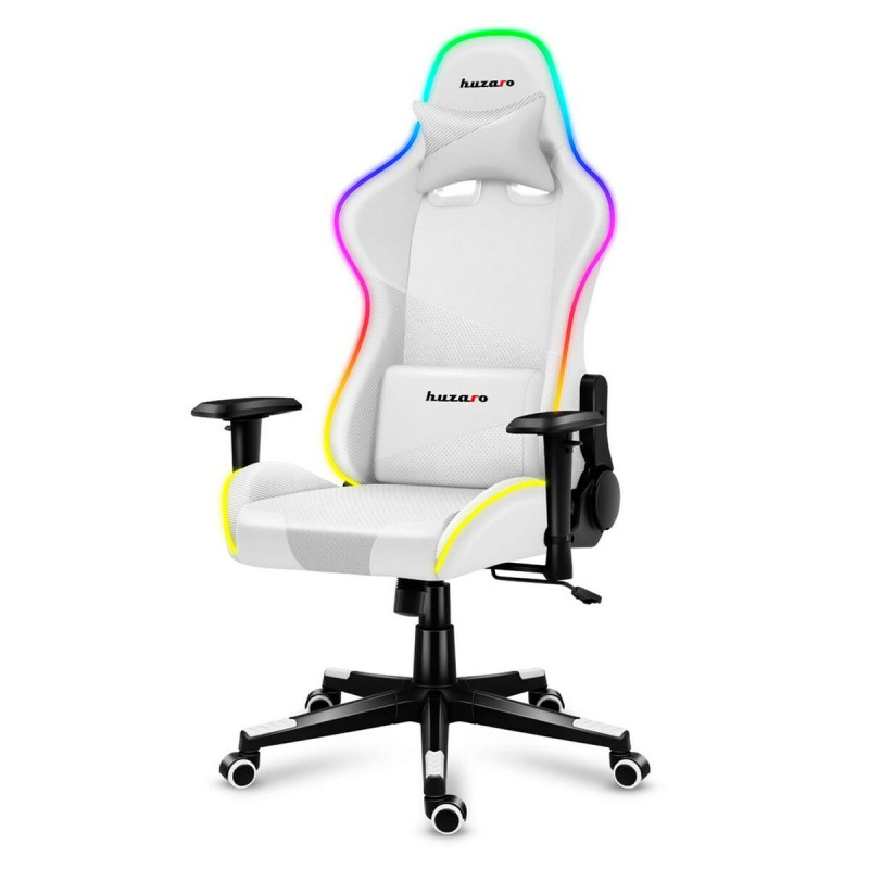 Silla Gaming Huzaro Force 6.2 RGB Blanco