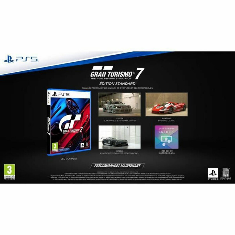 Videojuego PlayStation 5 Polyphony Digital Gran Turismo 7